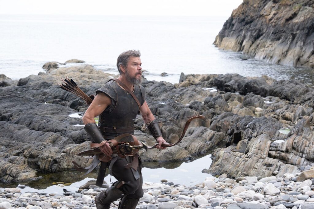 Odysseus (Matt Damon) in The Odyssey by Christopher Nolan.