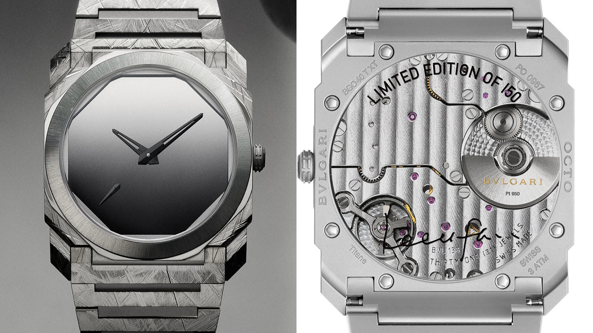 BVLGARI 聯乘韓國藝術家李禹煥帶來別注Octo Finissimo，宣布2025
