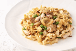 辣子三鮮炒刀削面